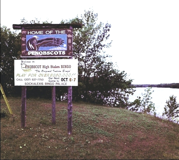 Where did the Penobscot Indians live?