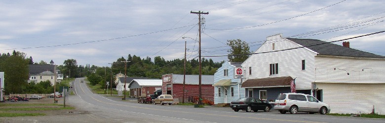 Village of Smyrna Mills on U.S. Route 2 (2003)