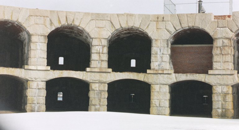 Cannon Emplacements in Fort Popham in Phippsburg (2001)