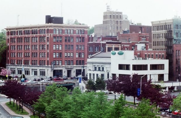 Bangor Downtown near the West Market Square Historic District (2001)