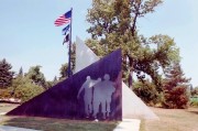 Vietnam War memorial in Capitol Park (2001)