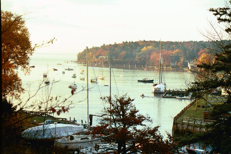 Rockport Harbor in Autumn (2001)