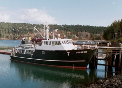 Missionary Boat Sunbeam in Northeast Harbor (2001)