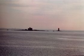 Whaleback Island and its Light in Kittery (2001)