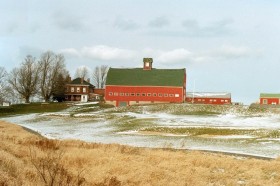 Brick House with Classic Barn (2002)