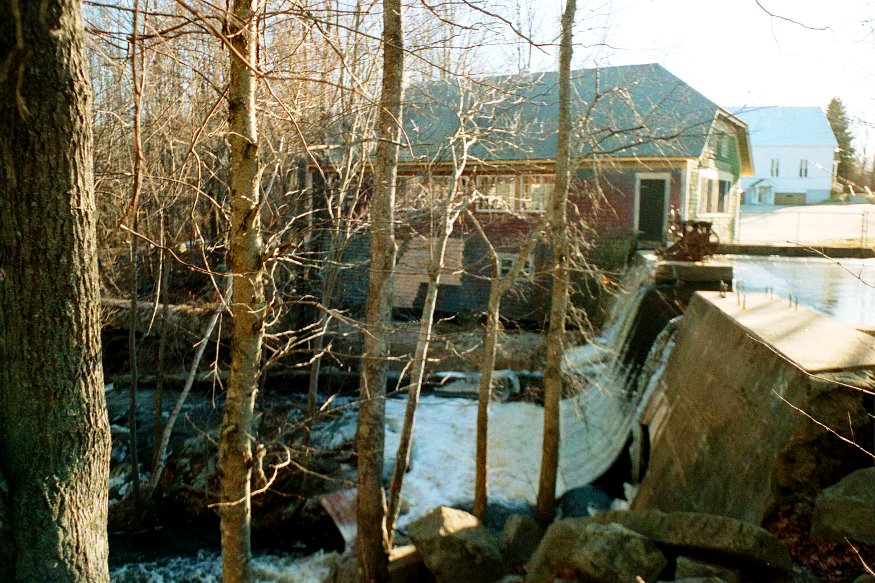 Dam and Spillway near the old Sawmill (2003)