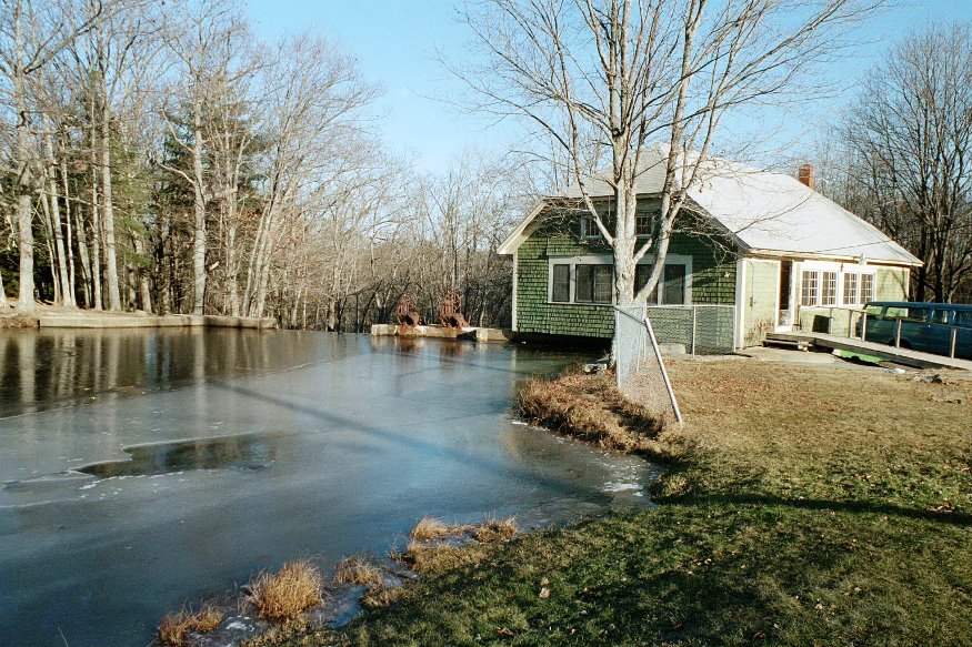 Mill Pond created by a Dam in Dayton (2003)