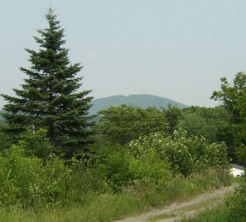 Peaked Mountain from U.S. 202 in Dixmont (2003)