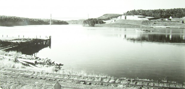 Fort Knox from Bucksport, c. 1940