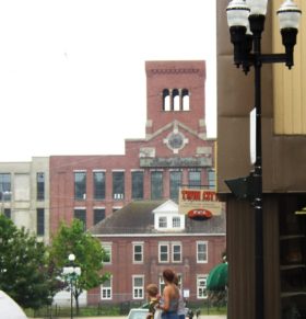 Bates Mill from Downtown Lewiston (2003)