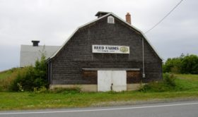 Reed Farms Potato House on U.S. Route 1A (2003)