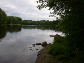 Androscoggin River at Durham River Park in Durham (2004)