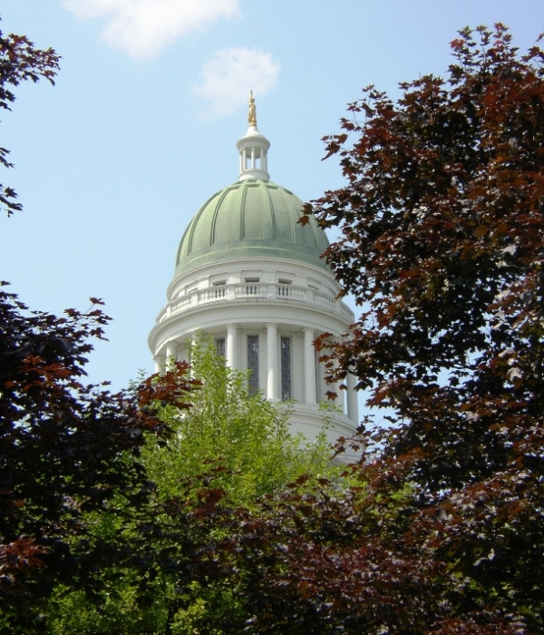 The Capitol Dome in Augusta (2004)