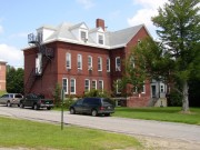 A State of Maine administrative building on the campus of the former ?? in Hallowell