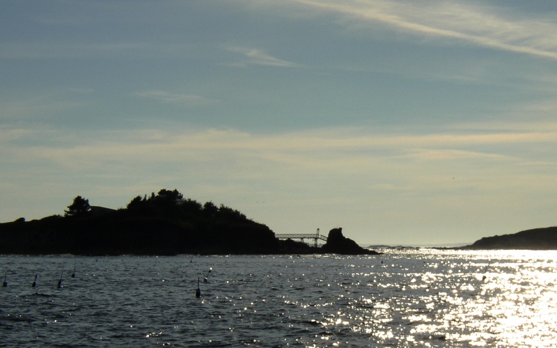 Wharf on Eagle Island, Casco Bay, Late Afternoon (2004)