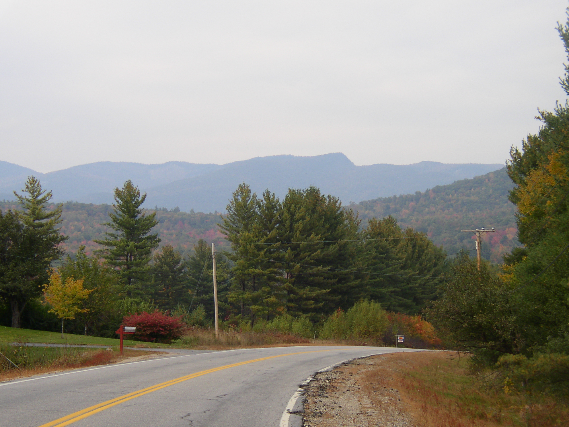 Fall Mountain View in North Lovell on Route 5 (2004)