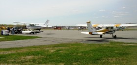 Aircraft at Dewitt Field (2005)