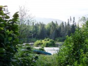 The Moose River at Attean Falls Campsite (2013)
