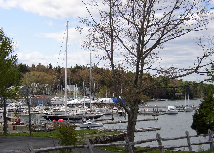 Marina in East Boothbay (2007)