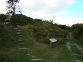 Site of Battery 201 in Two Lights State Park (2007)