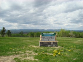 Old Canada Road, National Scenic Byway sign on Route 201 (2008)