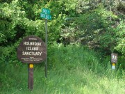 Sign: Holbrook Island Sanctuary (2008)