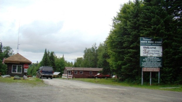 The 20 mile North Maine Woods checkpoint in the Pittston Academy Grant (T2 R4 NBKP) (2008)