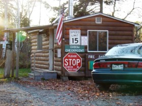 The North Maine Woods Oxbow Checkpoint on the Oxbow Road (2008)
