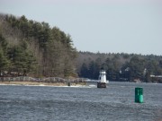 Doubling Point Light on the Kennebec River in Arrowsic (2009)
