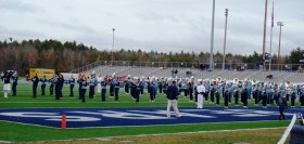 University of Maine Marching Band at Morse Field in Orono (2009)