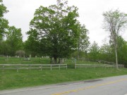 Mt. Holly Cemetery on Route 202 and 9 in Troy (2010)