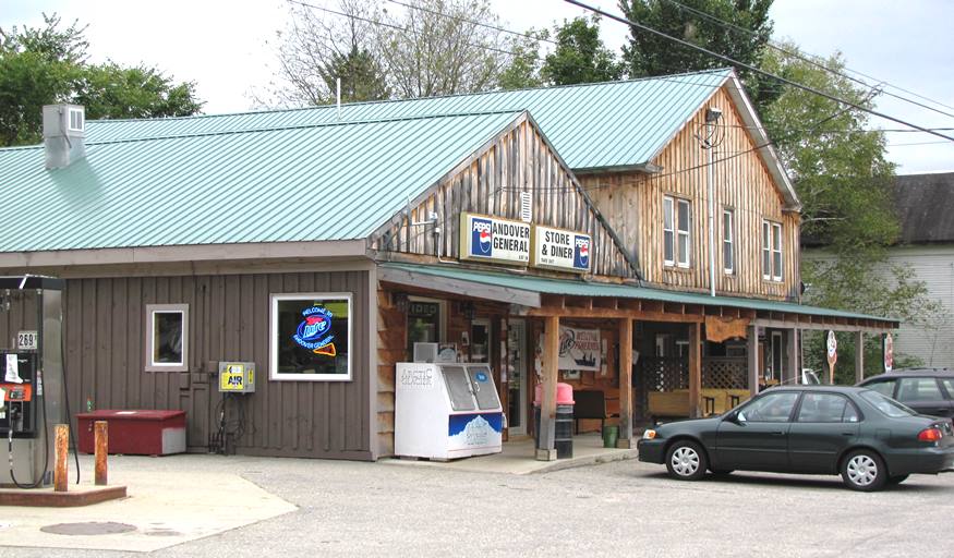 Andover Village General Store and Diner, the last resupply before 100 mile wilderness. (2010)