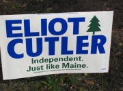 Sign: Eliot Cutler (Governor) 2010