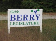 Sign: Seth Berry, Legislature 2010
