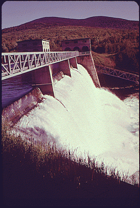 Aziscohos Dam, June, 1973