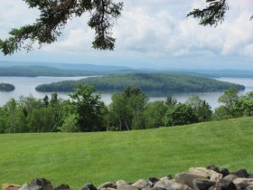 Photo: Moosehead Lake with Mountains and Islands from Lily Bay Road (2011)