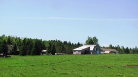 Amish Barn and Pasture on U.S. Rt. 2 in Smyrna (2012)