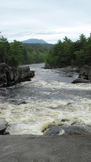 West Branch of the Penobscot River on the Telos Road