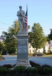 Veterans Memorial in the Village Center (2012)