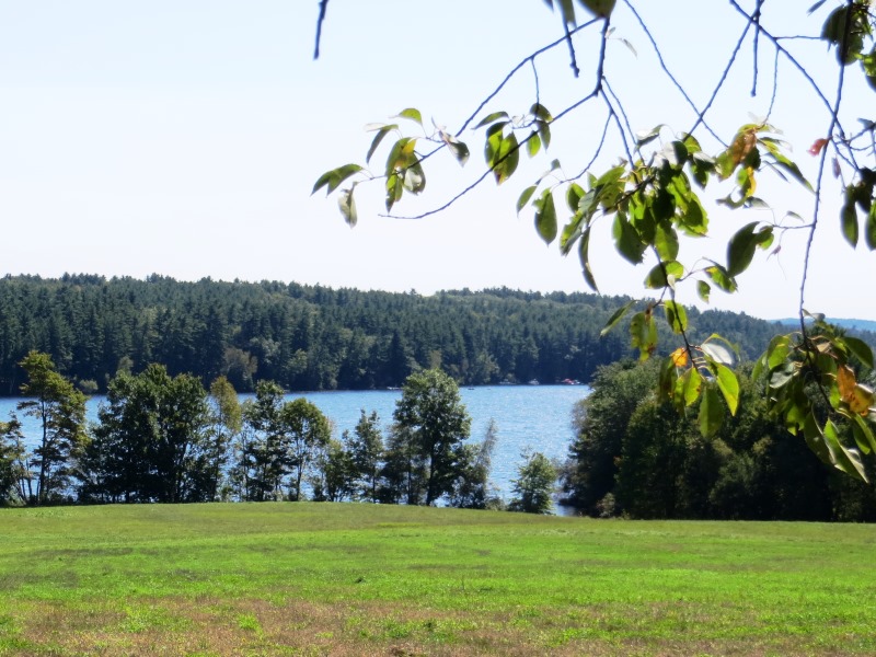Field Overlooking Thompson Lake in Oxford (2012)