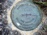 Geodetic Survey Marker at Bell Hill (2012)