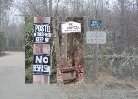 Signs in Western Trenton (2013)