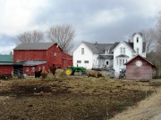 Farmhouse with Animals and Barn (2013)
