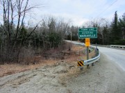 sign: Town Line, Entering Mariaville on Route 179 (2013)