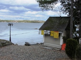 Boat Launch Area on Beech Hill Pond (2013)