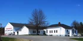 Former School now Town Office and Fire Department (2013)