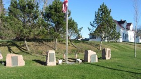 Veterans Memorial on Route 9 in Wesley (2013) 