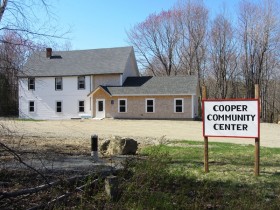 Cooper Community Center and Sign (2013)