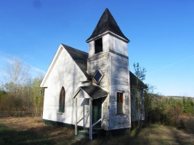 Church near Eaton Village in Danforth (2013)