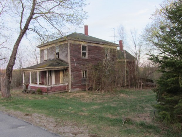 Abandoned House in Vanceboro on Hill Overlooking the Village (2013)